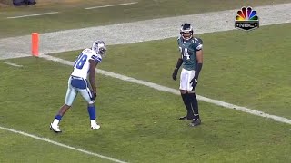 EVERY THROW AT Nnamdi Asomugha 2011 Nnamdi Asomugha Eagles highlights