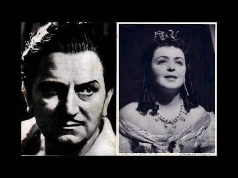 Josef Metternich & Carla Martinis "Finale II. Akt" Tosca 1953