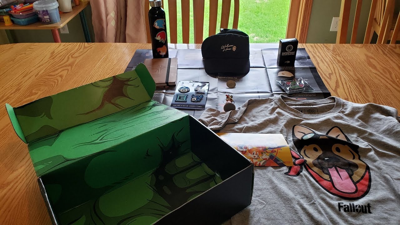 Loot Crate Unboxing! Opening Monthly Loot Crates With My Kids! (May's Loot Crate)