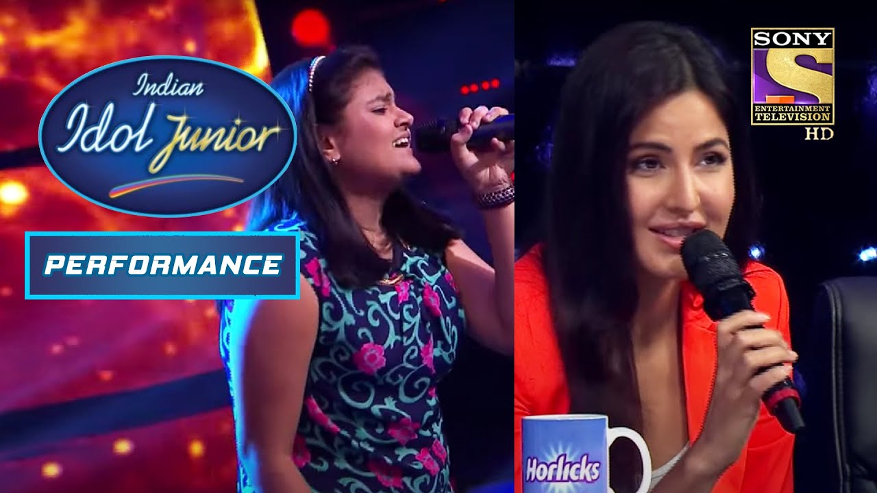 Ananya  Katrina      Unbelievable Performance  Indian Idol Junior  Performance