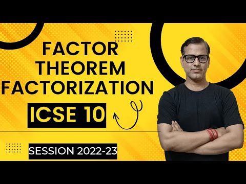 Factor Theorem Factorization