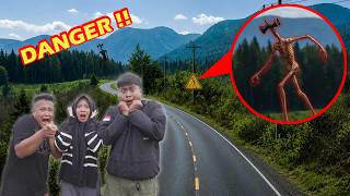 If You See a Siren Head Sign on the Road, Don't Pass It and Run Away Fast