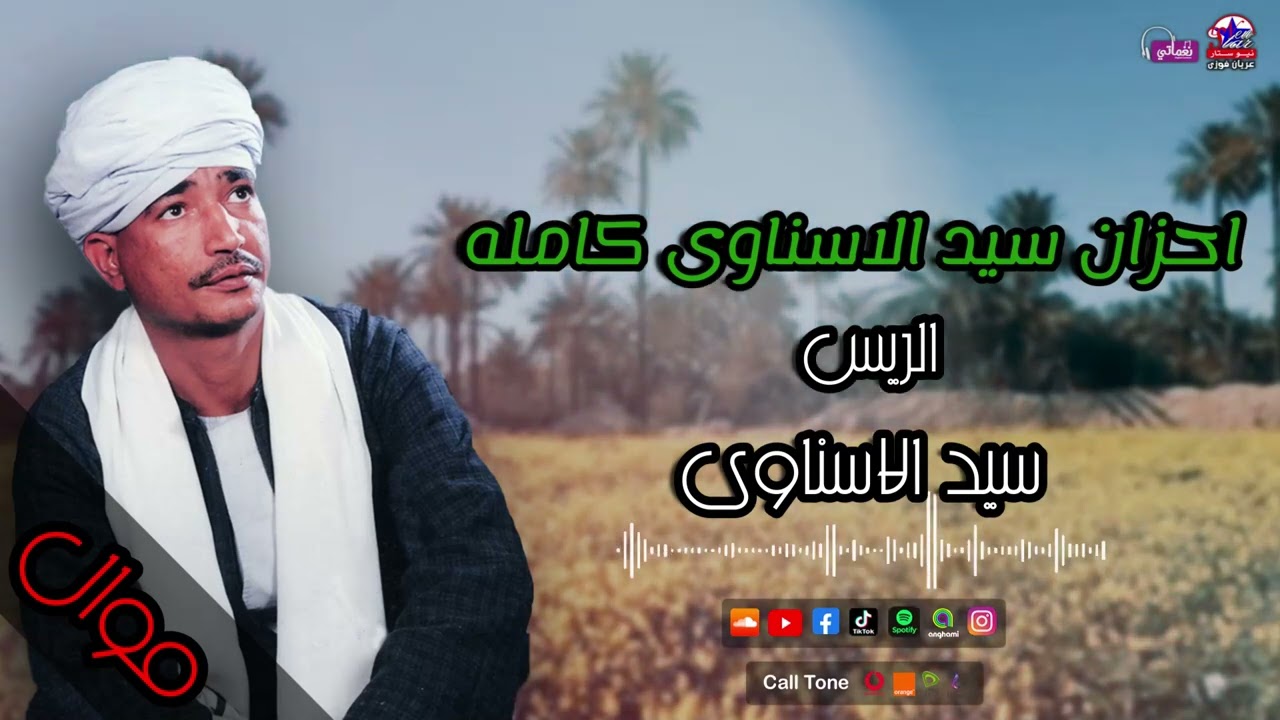 الريس سيد الاسناوي - احزان سيد الاسناوى كامله - استمع لمواويل صعيدية