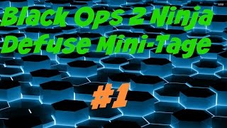 Call Of Duty Black Ops 2 Ninja Defuse Mini Tage #1(gangnam style, lightsaber and some FAILS)
