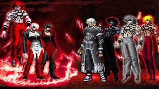 [Mugen KOF] Blood Orochi Iori Vs Super Heavy Orochi Team