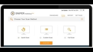 Sniper Free Antivirus Test (Tweaked Settings) screenshot 5