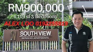 South View Serviced Apartment #BangsarSouth #BrandNew #HighFloor #LargestSize #KLCity #UnblockedView