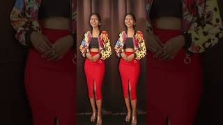 Red Bodycon Skirt Styling #fashionstyle #fashionblogger #skirts