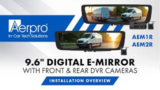 Aerpro AEM1R & AEM2R E-Mirror Installation Overview