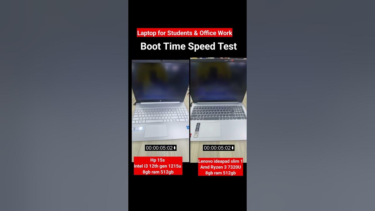 Amd vs intel processor | amd ryzen 3 vs intel i3 laptop speed test | amd  vs intel