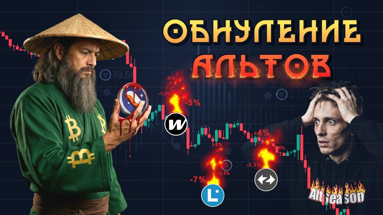 Альты обнулили мой портфель. Старкнет оказался скамом! Цели по рынку изменились?