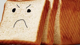 Piece Of Bread Falling Over