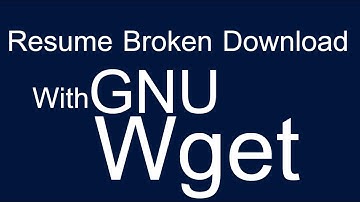 linux wget command - download files in linux with wget download application