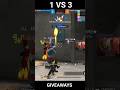 IMPOSSIBLE 🤡🍸 1 VS 3 mar paenge ? 😱,#gaming07,#ffviral,#shorts,#freefire,#freefiregiveaway,