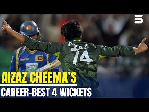 Aizaz Cheema’s Memorable 4-Wicket Haul | Pakistan vs Sri Lanka | Only T20I | MR1K