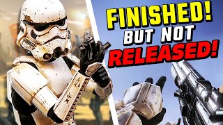 This Star Wars Game was FINISHED but NOT Released!