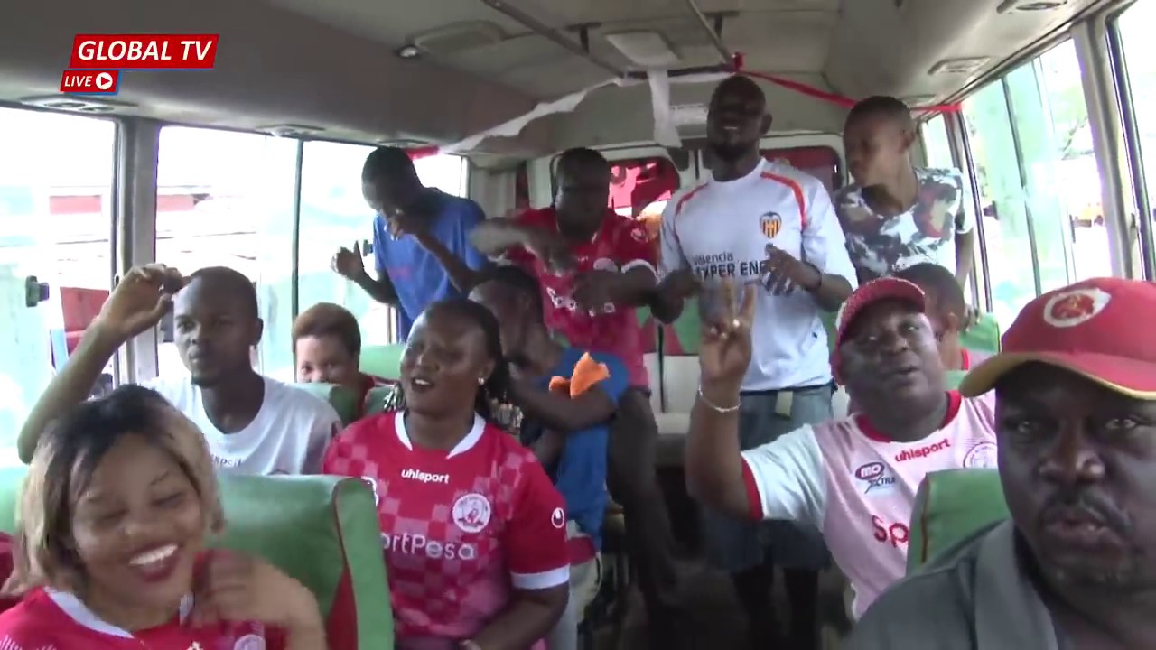 SIMBA VS YANGA: VITUKO VYA MASHABIKI WA SIMBA "VYURA KWAO MAJINI" - YouTube