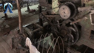 fully automatic crimped wire mesh machine type 2