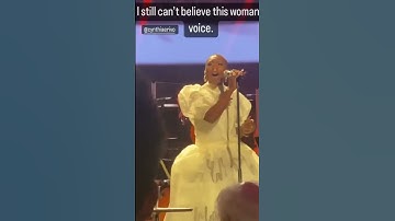 Thumbnail of Cynthia Erivo Doing What she does BEST! Tear the house DOWN! 😮‍💨 #singing #shorts