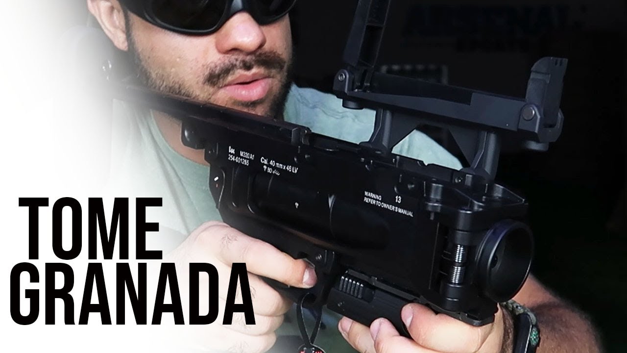 GRANADEIRO!! 36 BOLINHAS A CADA DISP4RO  * airsoft *