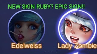 RUBY EPIC LIMITED SKIN, LADY ZOMBIE!!!