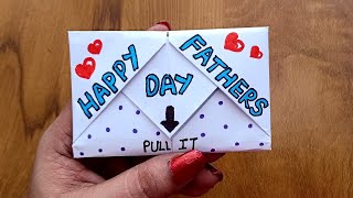 The BEST Fathers Day DIY  Surprise message card ever