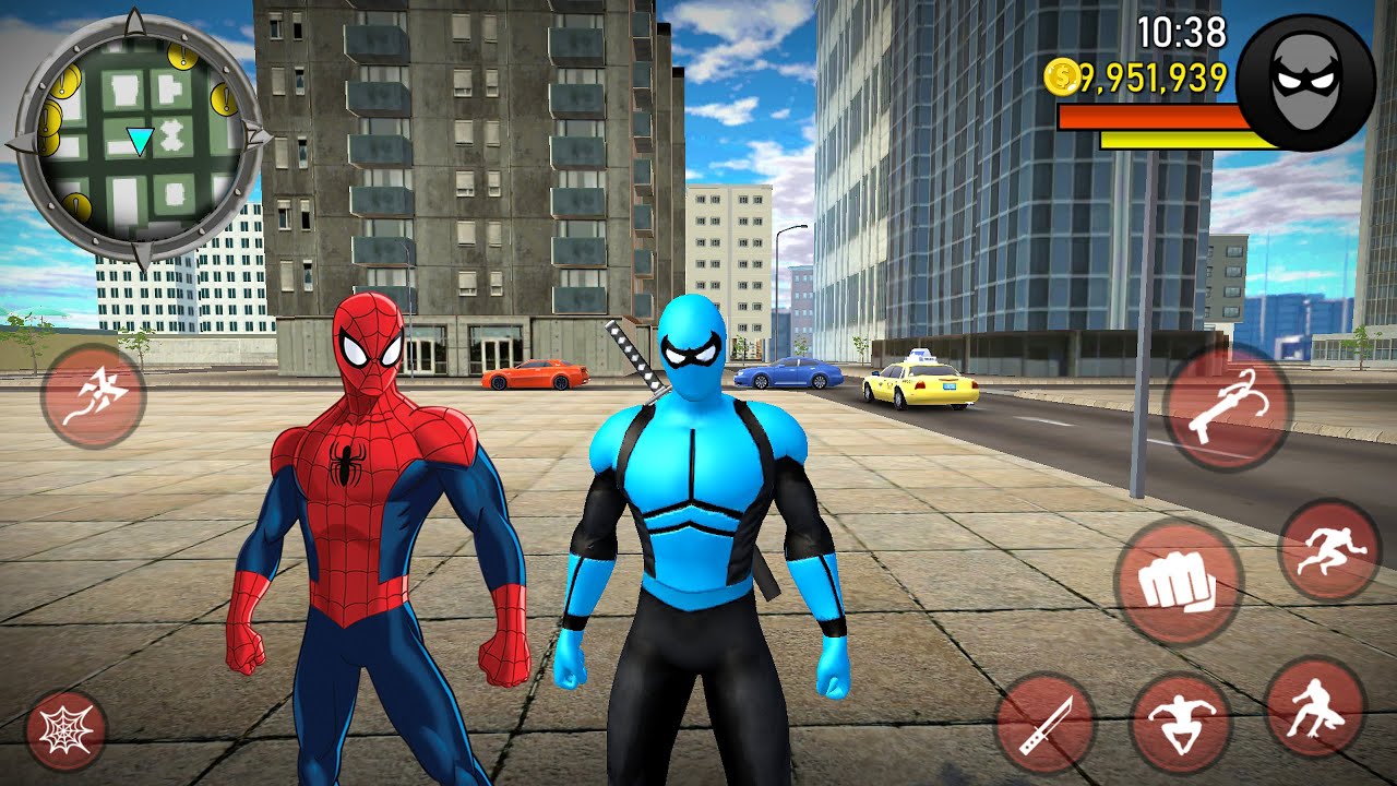 Süper Kahraman Örümcek Adam Oyunu #9 - Spider Ninja Superhero Simulator - Android Gameplay
