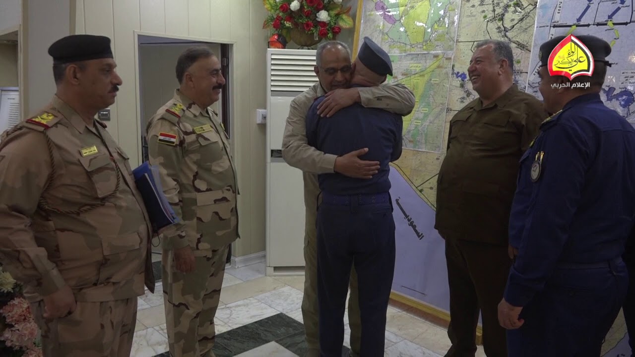 اللواء علي الحمداني يزور القيادات الامنية من مختلف الصنوف من اجل التنسيق المشترك للواجبات القادمة