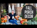 Fall Porch Decor 2022 🎃🍂 || Halloween Porch Decorating Ideas || Halloween Porch Decor 2022 || Zone 8