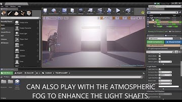 Unreal Engine 4 - Light shafts Tutorial
