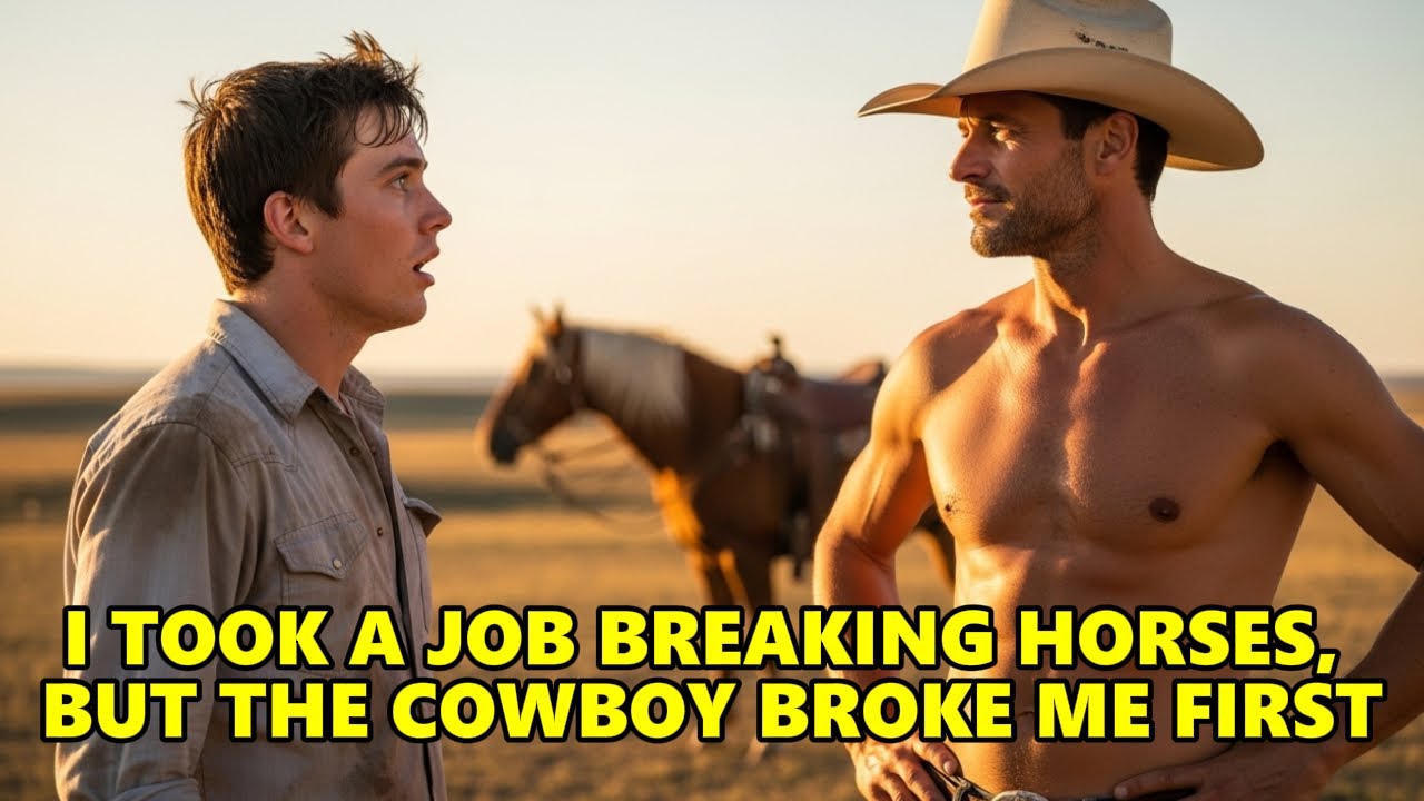 Я устроился на работу объездчиком лошадей, но ковбой сломал меня первым | История любви геев | ЛГБТК