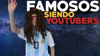 SI LOS FAMOSOS FUERAN YOUTUBERS #3 | Nicolás Comerci