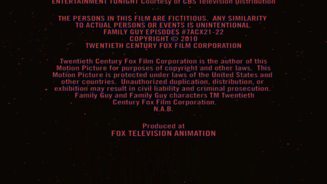 Family Guy Star Wars Part 3 Lost Special Episode.avi (End Credits) Read Description