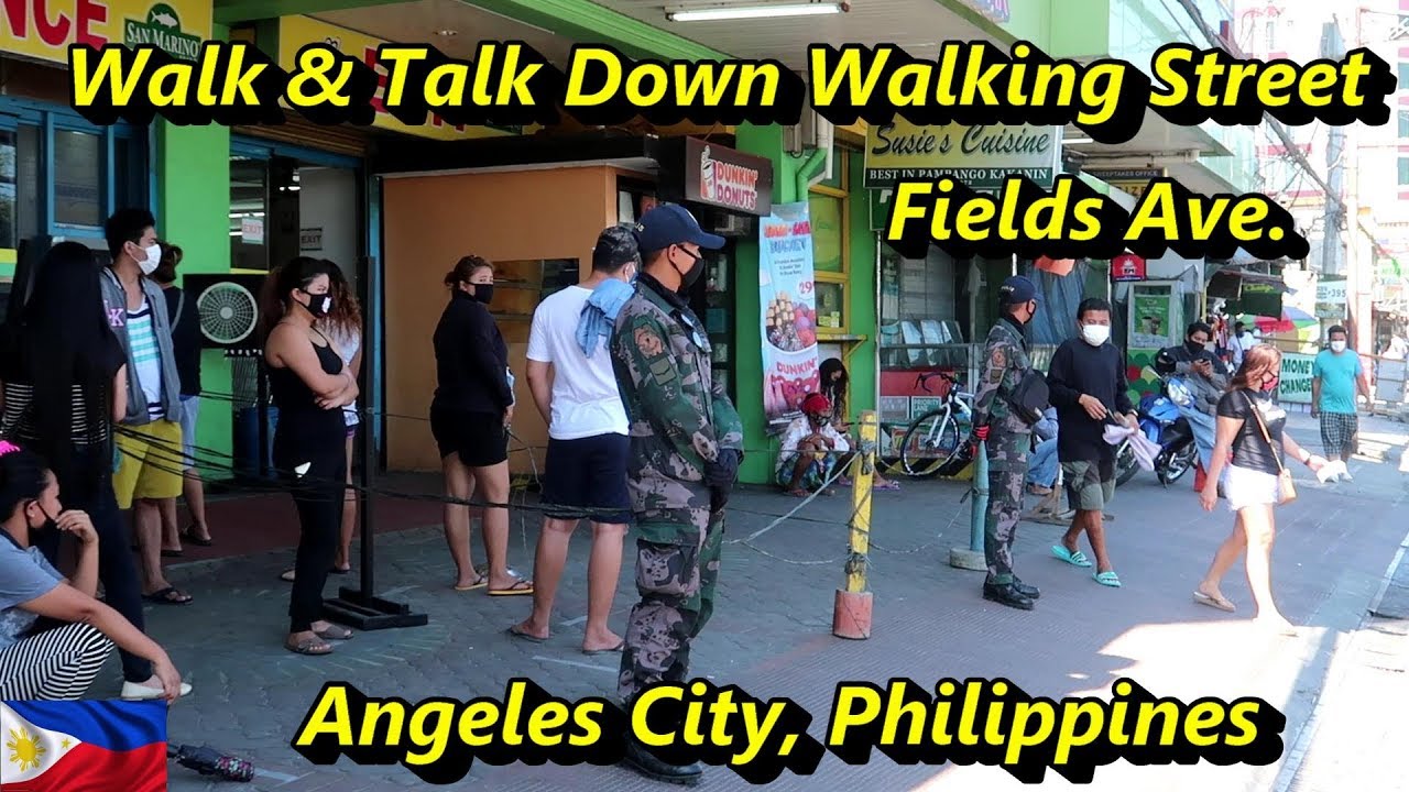 WALK AND TALK DOWN WALKING STREET/FIELDS AVE. : ANGELES CITY, PHILIPPINES
