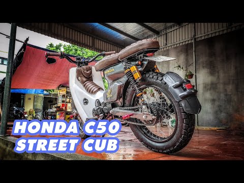 Video Kiểu dáng Street Custom cho Honda Cub 50 | KX .ft Mr... - youtube