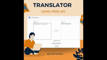 MAKE TRANSLATOR USING FREE API |
