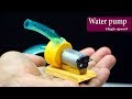 How to make high speedy mini water pump at home