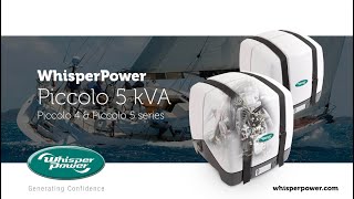 WhisperPower Piccolo 5 kVA
Piccolo (Generator/Inverter) Genverter Technology WhisperPower Piccolo 5 kVA