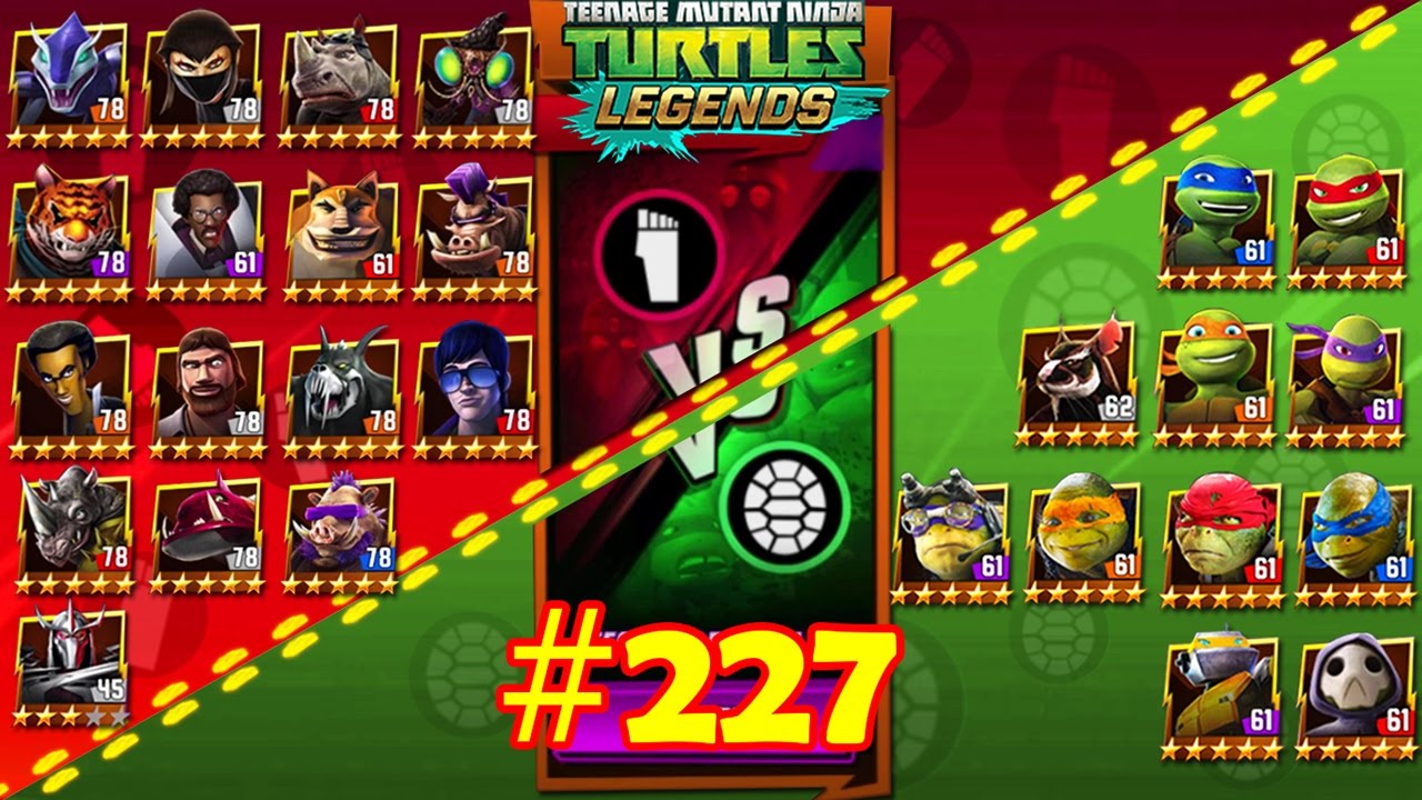 Teenage Mutant Ninja Turtles Legends Part 227 YouTube