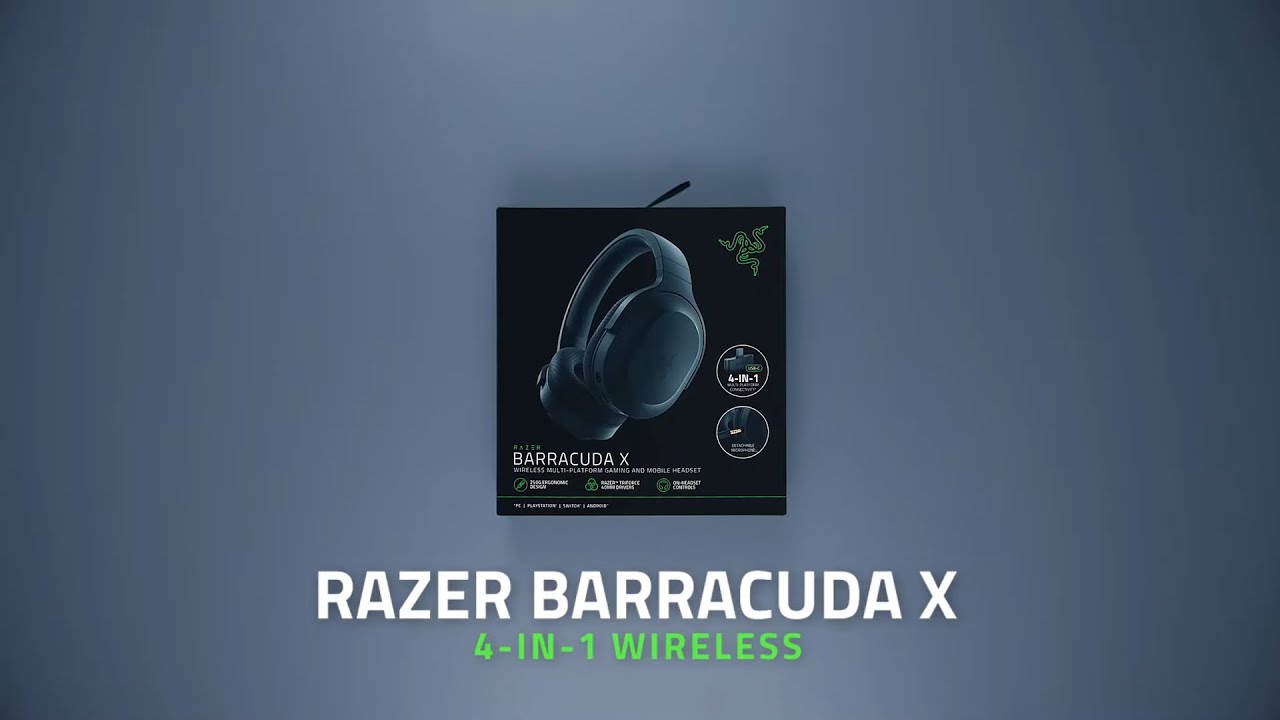 Razer Barracuda X - Wireless Multi-Platform Gaming Mobile Headset.