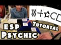 Learn how to predict the chosen ESP card Magic trick