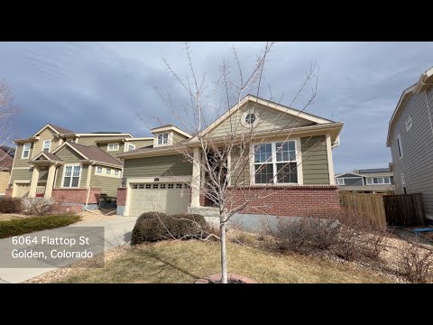 6064 Flattop St, Golden, CO home video tour