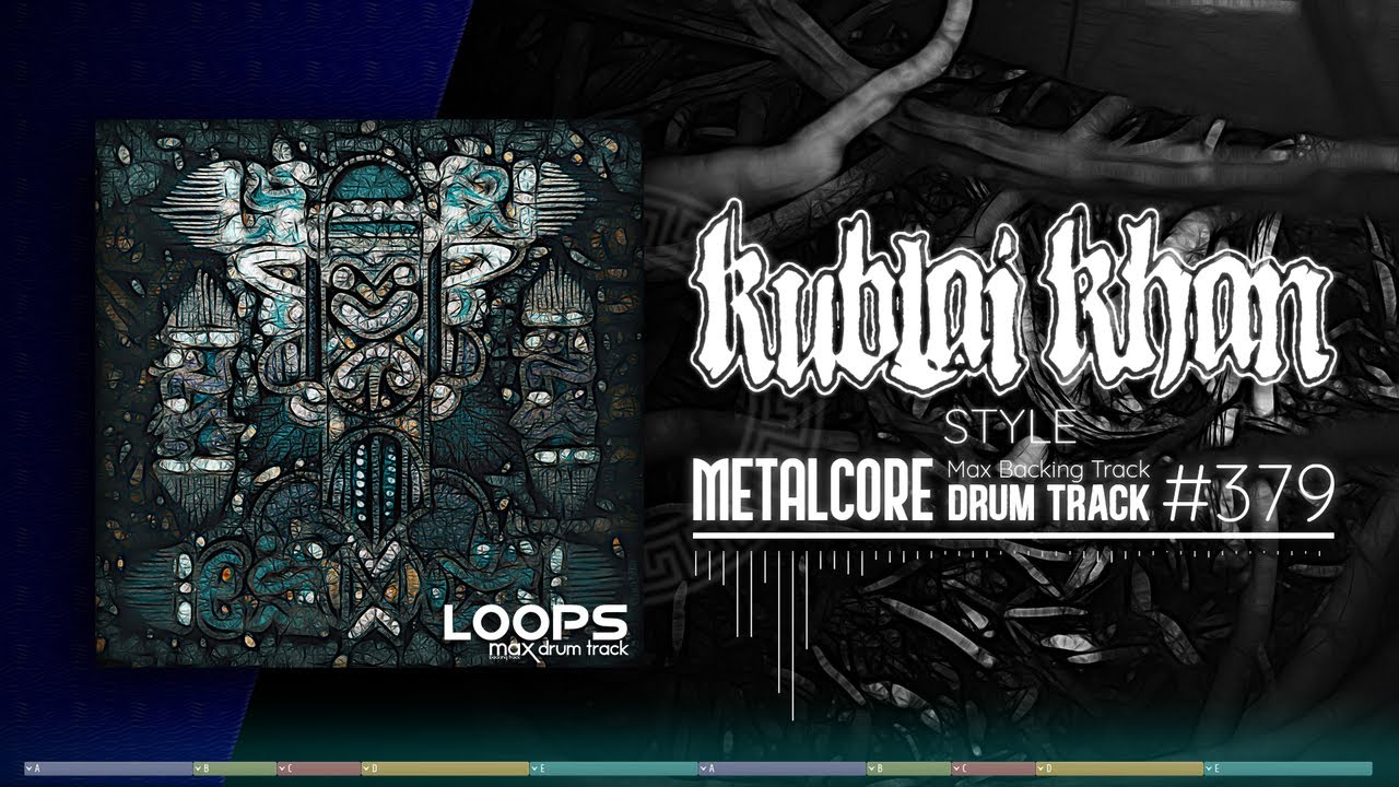 Download Metalcore Drum Track / Kublai Khan Style / 160 bpm MP3