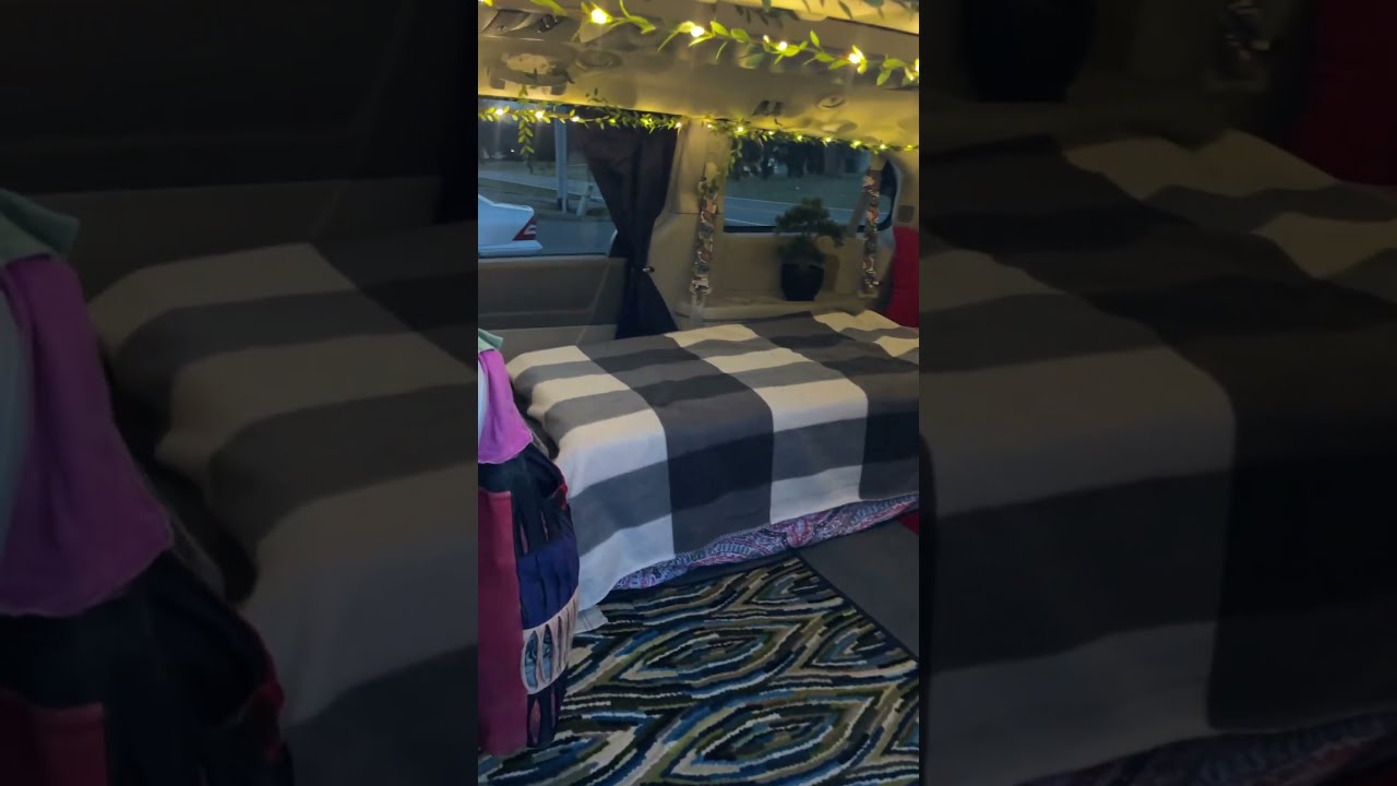 The Perfect Vanlife Dodge Caravan Mini Camper 