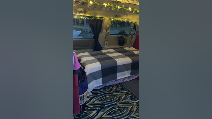 The Perfect Vanlife/Dodge Caravan mini Camper~