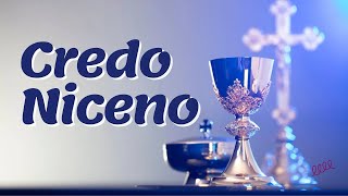 Credo Catlico De Nicea Con Texto nicean Creed