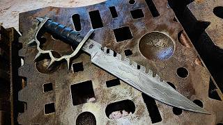 The SciFi Challenge! Forging a Wasteland Trench Knife!