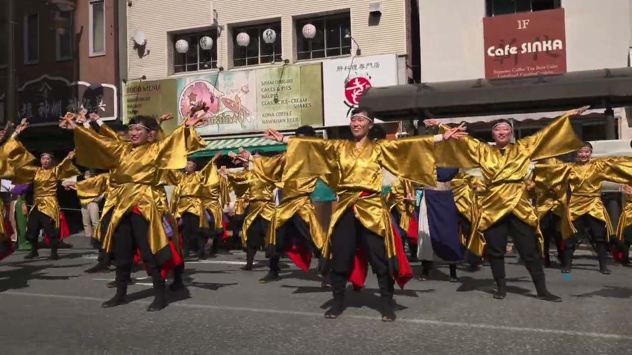 よさこい総踊り『切り火』 📍NAGANO善光寺よさこい (北ステージ) 2024-05-04T14:52【HDR対応】