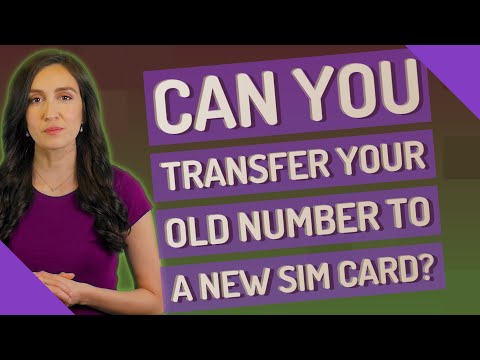Video: Betyder nyt SIM-kort nyt nummer?