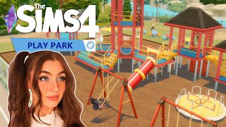 Playground │ Getting Ready For Growing Together │ Sims 4  │ No CC │ Speed Build